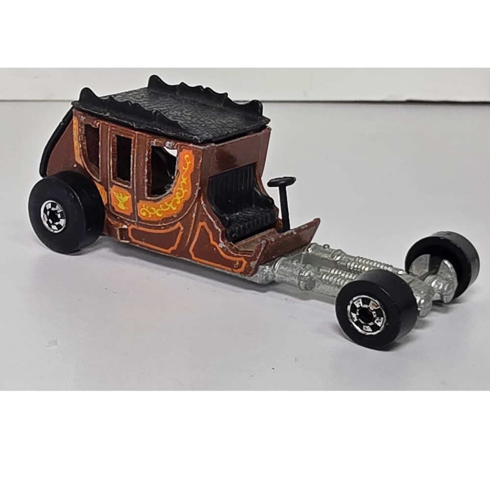 Hot Wheels Stagefright 1977 Vintage Diecast Car Brown Hot Rod Stagecoach HK